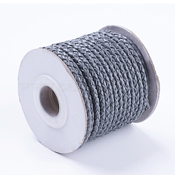 Круглые шнуры плетеный коровьей&nbsp;WL-L009-01K