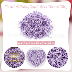 4 комплект бумажных наполнителей из измельченной бумаги OCOR-SP0001-03E