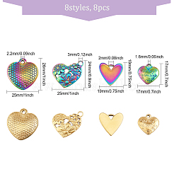 8 шт. 8 подвески из нержавеющей стали 304&nbsp;STAS-CA0001-99