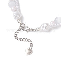 Пластиковые искусственные жемчужины с кошачьим глазом&nbsp;NJEW-JN05714