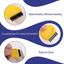 24 шт. 4-цветная щетка для чистки мячей для гольфа&nbsp;AJEW-CA0005-21