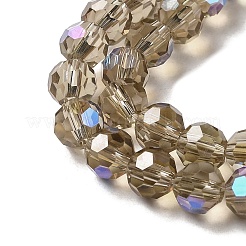 Гальванизируйте прозрачное стекло бисер нитей EGLA-A035-T6mm-L16