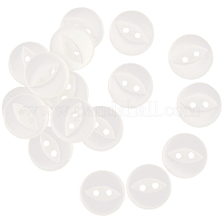 100 шт. пуговицы из смолы с 2 отверстиями BUTT-CY0001-23A