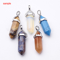 Латунная шестигранная бусина KK-M138-01A