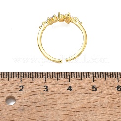 Polsini aperti in ottone con micro pavé di zirconi&nbsp;CU-CBA46D5-07G
