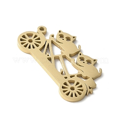 Подвески из нержавеющей стали 304 с ажурной отделкой&nbsp;STAS-E501-12G