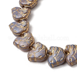 Perles en verre peintes&nbsp;GLAA-Z021-10E
