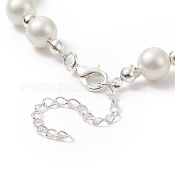 Legierung Kreuz Charm Armband&nbsp;BJEW-TA00178