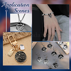 35шт 7 стиля подвески из сплава с эмалью&nbsp;ENAM-PH0002-81