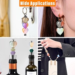 40шт непрозрачные бусины из смолы&nbsp;RESI-CJ0004-98