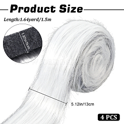 Ткань из искусственной шерсти на Рождество&nbsp;BJEW-WH0515-12B