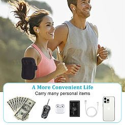 2 шт. 2 кошелька из полиэстера AJEW-OC0004-81