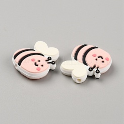 Силиконовые бусины&nbsp;SIL-WH0010-11D-10