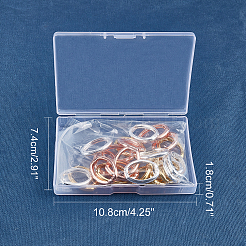 Латуни Twister застежками&nbsp;KK-FH0001-36