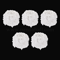 Полимерная глина с бусинами под жемчуг CLAY-TAC0020-02A