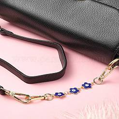 Ремешок для сумки из сплава эмали сглаза с цветком и цветком FIND-YW00004