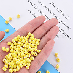 Непрозрачные акриловые бусины&nbsp;MACR-Q239-018C-02