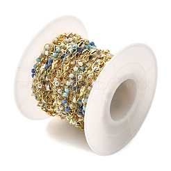 Латунные цепи с ромбическими звеньями KK-D391-01G