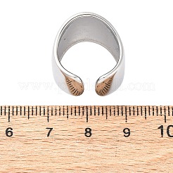 Кольца-манжеты из нержавеющей стали 304 для женщин RJEW-G348-02P