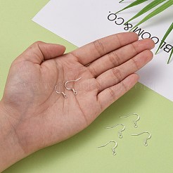 925 плоская серьга из стерлингового серебра STER-S002-53