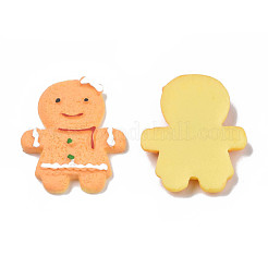 Рождественские кабошоны из непрозрачной смолы для декодирования&nbsp;CRES-N022-105A