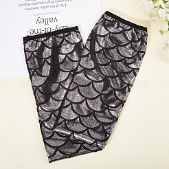 Перчатки из полиэстера с рыбьей чешуей&nbsp;AJEW-WH20006-222C