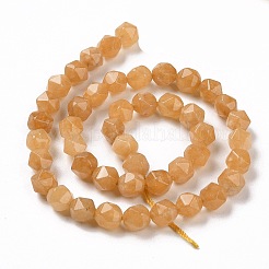 Cuentas de cuarzo natural hebras&nbsp;G-G990-B03-A