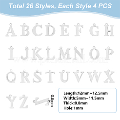 104 шт. 26 стиля подвески из нержавеющей стали 304 STAS-UN0057-45