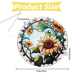 Наборы акриловых подвесных украшений FIND-WH20019-19E