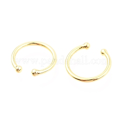 925 серьги-манжеты из стерлингового серебра EJEW-H124-06G