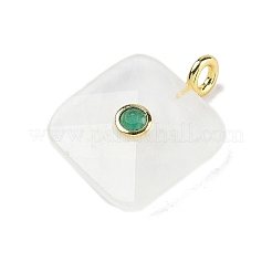 Ограненные подвески из натуральных кристаллов кварца&nbsp;G-C274-03-G09