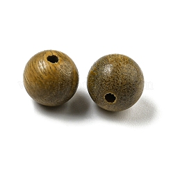 ウッドビーズ  染色されていない  ラウンド  オリーブドラブ  8mm  約1400個/500g&nbsp;WOOD-K007-03B-03