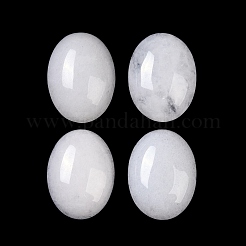 Natürliche weiße Jade Cabochons&nbsp;G-B080-01A-27