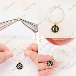 Наборы для самостоятельного изготовления украшений для бокалов&nbsp;DIY-SC0016-40A