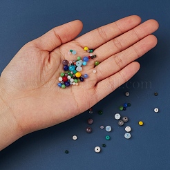 3 стиль граненых стеклянных бусин GLAA-YW0001-27