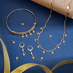 Латунные подвески из кубического циркония&nbsp;ZIRC-GA0001-16