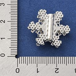 Perline zirconi micro pave  in ottone&nbsp;KK-D378-19P-02