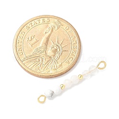 Круглые граненые подвески-фигурки из натурального кварцевого кристалла&nbsp;PALLOY-JF03530-05