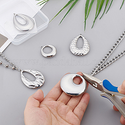 5 шт. 5 стиля подвески из нержавеющей стали 304&nbsp;STAS-PH0006-79