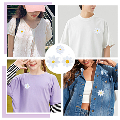 36 шт. 3 стиля полиэстеровых заплаток для термоприклеивания/пришивания&nbsp;PATC-GO0001-17