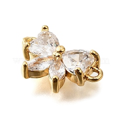 Латунные прозрачные подвески из кубического циркония KK-U065-04C-G