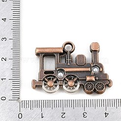 Tibetischer stil Aluminium Anhänger & Charms&nbsp;AL-CBA2376-17R