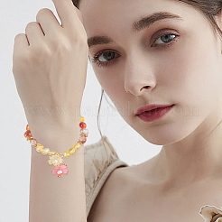 200 шт. 10-х цветные колпачки для бусин из смолы FIND-DR0001-40