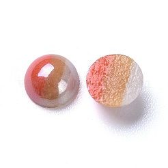 Непрозрачные стеклянные кабошоны&nbsp;LS-X-GGLA-S038-10K-6mm