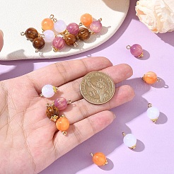 20 pendentif en résine en alliage de 4 couleurs.&nbsp;FIND-YW0013-02