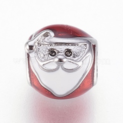 Perles européennes en acier inoxydable chirurgical 316&nbsp;STAS-O097-25P