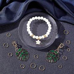 150 шт. 3 стильных латунных открытых соединительных кольца KK-BBC0004-52