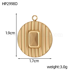 Оправы для страз из нержавеющей стали 304&nbsp;STAS-OY007-12G