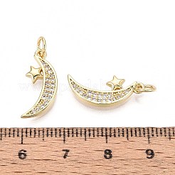 Латунные микро проложить кубического циркония подвески&nbsp;KK-T071-104G