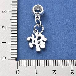 925 стерлингового серебра европейских бисер STER-S009-01D-S